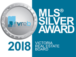 MLS Award Silver 2018 - Victoria Real Estate Board